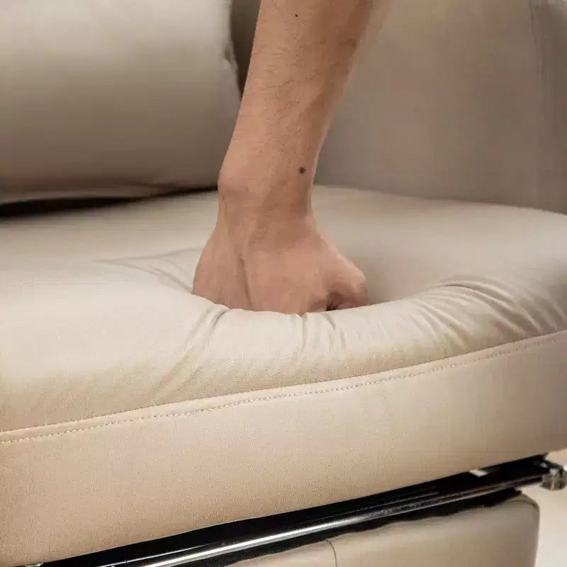 Fauteuil de bureau ergonomique pivotant, fauteuil de bureau à dossier haut en cuir technologique avec support lombaire et appui-tête, fauteuil d'ordinateur inclinable