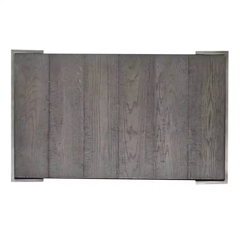 ,Table de chevet à niveaux Modern View gris Gauntlet