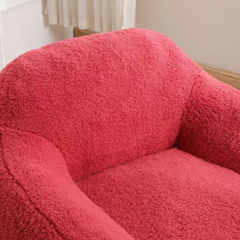 Fauteuil poire surdimensionné Fauteuil de sol confortable avec accoudoir et remplissage en mousse à mémoire de forme pour le salon et la chambre à coucher