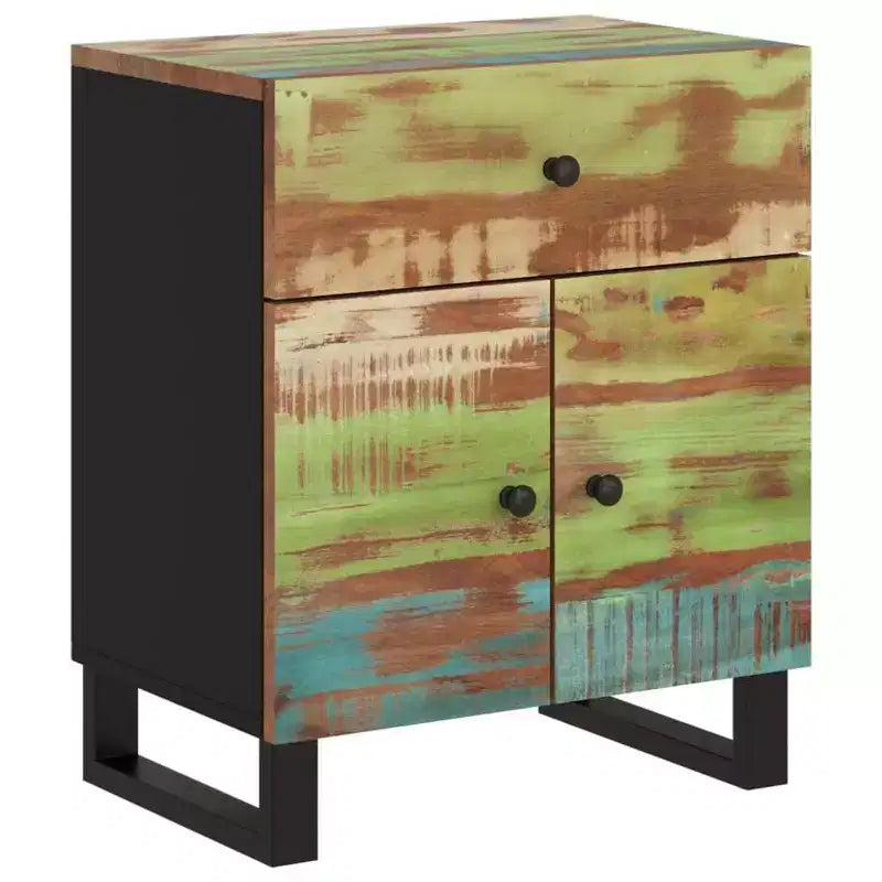 Chevet couleur mixte